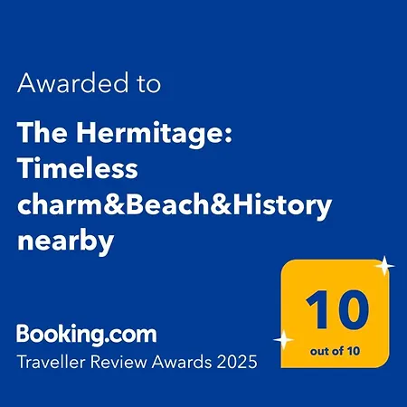 The Hermitage: Timeless Charm&beach&history Nearby